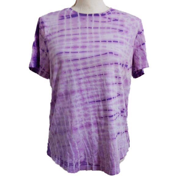 Lululemon Love Crew T-Shirt Shibori Square Lavender Dew Wisteria - Picture 6 of 9
